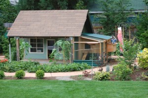Backyard coop PDX Backyard Chicken Coop